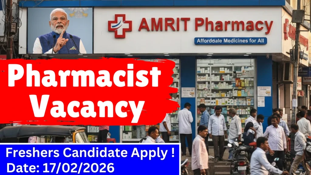 Pharmacist vacancy 2026