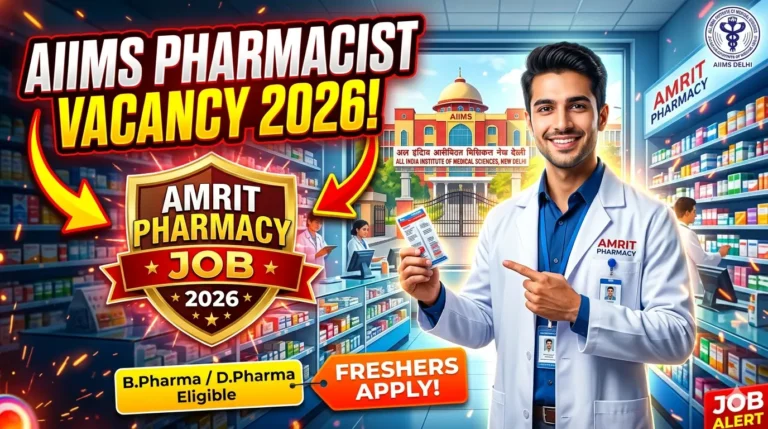 Pharmacist Vacancy 2026