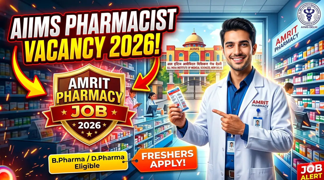 Pharmacist Vacancy 2026