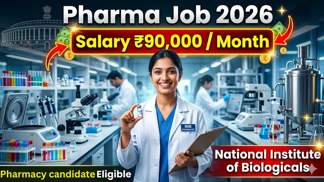 NIB Pharma Vacancy 2026