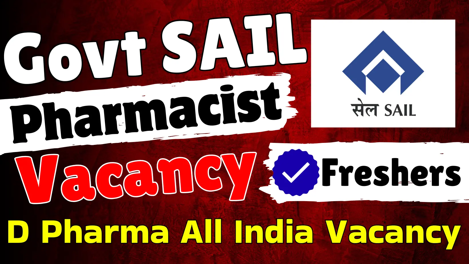 SAIL Rourkela Steel Plant Apprentice 2026: D.Pharm Candidates Eligible, ₹10,500 Monthly Stipend – Apply Before 30 August
